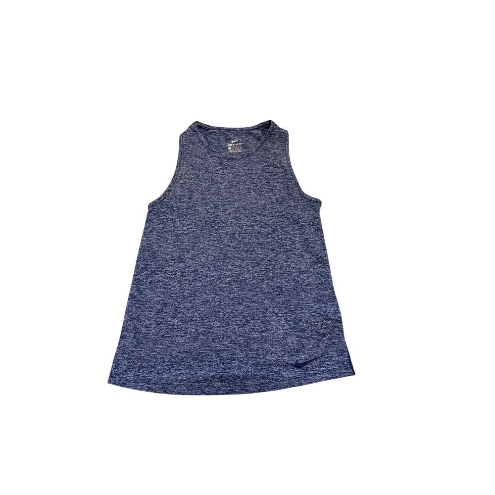 Nike Dri-Fit Blue Loose Fit Athletic Active Tank Top Size Women's XS